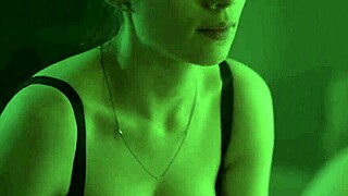 Hayley Atwell shows off her big tits in hot kissing and moaning scenes.