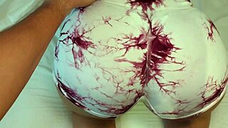 Horny Wife Contrasts with Intense Fucking from Brother in Law in Homemade Big Ass and Tits Action in Dorm Gym Setting?