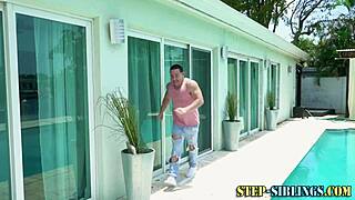 Teen stepsister rides monster cock and gets facialized with cum in mouth blowjob action 😏