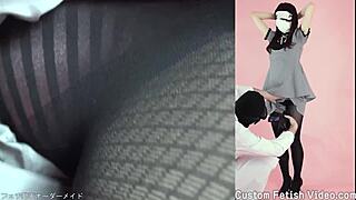 Pantyhose tease with legs focus.