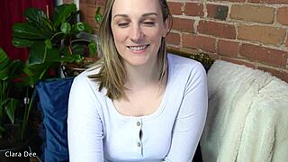 What Happens When Clara Dee Gives A POV Virtual Handjob To Her Chubby Cute Blonde Friend And Ruins The Orgasm In Dirty Talk Femdom Roleplay?