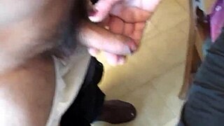 this excited old italian lady is playing with cock and toys in her hole getting all worked up 😈.