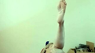 Amateur French Housewife Bound In Bondage For Outdoor Public Masturbation With Dildo Vibrator