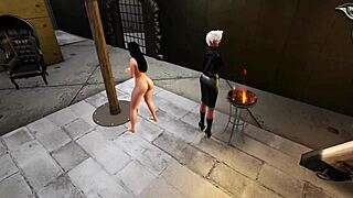 Suggestive Slut With Tattoo Gets Wet Pussy In BDSM Story Of O