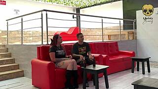 i meet a cute guy in a bar and i FUCK him in the bathroom!!