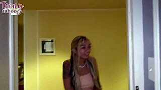 Mr Brogan, you're fucking that college cunt so deep - gorgeous Gia loves riding huge cocks for a juicy creampie finish