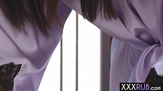 Big Tits Asian Kira Sinn Gets Pussy Licked in Lesbian Massage Fantasy by Sexy Milf Masseuse India Summer