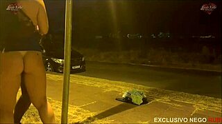 Why does this hotwife Paolla take 23 cm in her tight pussy while cuckold watches outdoors?