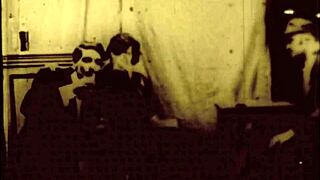 is this hairy granny looking good for her age in vintage blowjob