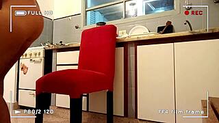 i caught my stepdad recording us fucking in the kitchen, video free for subscribers 😏