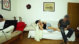 this anal orgy with big cock creampie and rimjob feels extremely perverse and hot