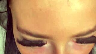 This horny British teen explores solo play with toys on webcam