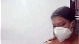 Wow, Check Out This Cute Curvy Latina Cooking Naked In The Kitchen!