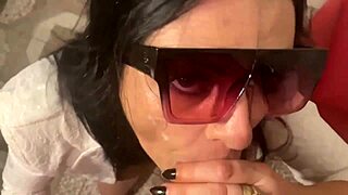 milfycalla compiled her big ass latina blowjobs in shorts with fetish cum slut action