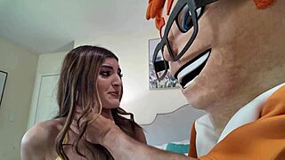 Julia James Rides Dick in Reverse Cowgirl for Casting