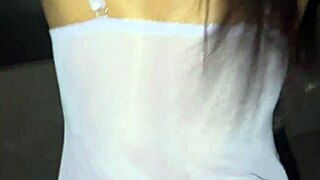 I feel so excited watching my skinny wife open her tight ass for fisting and blowjob in this amateur swingers group orgasm.