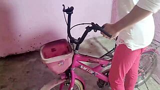 Village Girl Fucked While Cycling