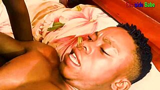 Amateur BBC bangs hotel worker bent over during duty, deepthroat and creampie action!