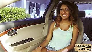Hot Teen Babe Fucked for Ride