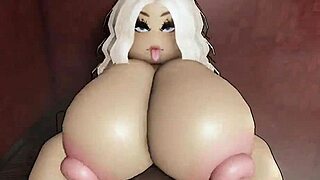 Bbc Fucks Me Hard And Makes My Tits Bounce Wildly In Roblox Action