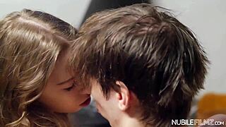 Flame Grows Higher for Shy Petite Teen in Hardcore Fucking!