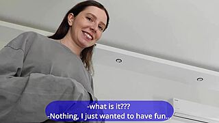 I Helped My Step Bro Cum While Parents Weren't Home With Tight Ass Fingering