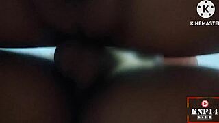 Thai muslim endures hard fucking with deep creampie