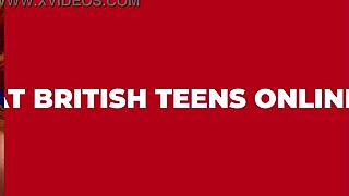 british teen 18+ makes fun of your tiny 18+ cock, huh?