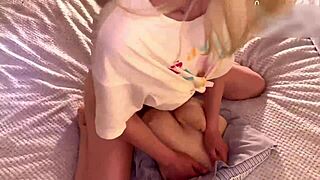 Why is she grinding and scissoring this silicone fuck doll's fake tits and clit like a moaning lesbian?