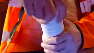 hey daddy's just wanking solo in his truck like usual gazzadomm