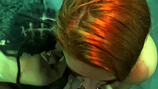 my married neighbor called her husband over for a double blowjob, and he came in our mouths so intriguingly.