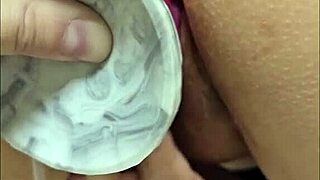 Impregnated By A Fantasy Dog Dildo In Bent Over Blonde Creampie