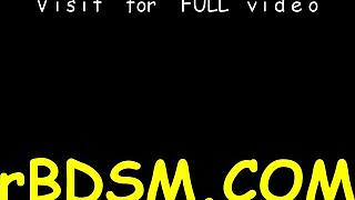 Fastened Up Horny Slut Waits For Rough Bondage Sex!