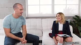 little 18+ stepsister zelda morrison takes big monster cock in tight pussy