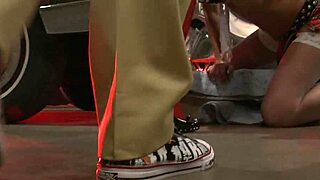 tanya james and phoenix marie enjoy watching and joining in lingerie for deepthroat doggystyle threesome