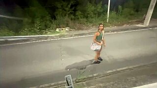 Feeling Intense Passion as the Wife Gets Followed and Ends Up Giving In to a Stranger's Desires