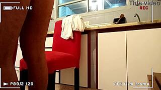 i caught my stepdad recording us fucking in the kitchen, video free for subscribers 😏