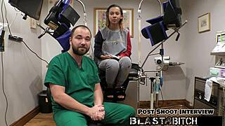 Kalani Luana Sucks Dick Twice And Gets Fucked By Doctor In Hospital POV With Gloves