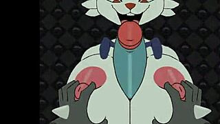 female cinderace - beatbanger with banging big tits blowjob boobs bunny cum game titty fuck sexy 😏