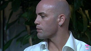 The Bald Guy Was Screwing This Small 18+ Titted Brunette Babe In Vintage Fashion