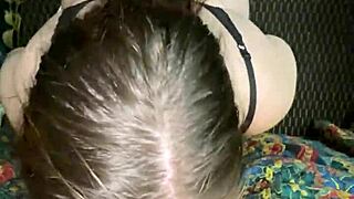 deepthroat training session with the snow bunny turned out really well