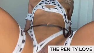 serenity love shows ebony solo action in lingerie. she uses toys and squirts in compilation clips.
