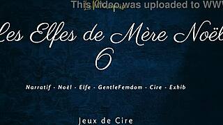 hey, check out these french femdom elves with dirty talk and hot wax play