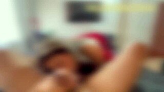 he stayed over in my apartment and now he's paying me back with this amazing blowjob on his dick and ass