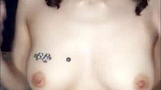 Angel hides in college dorm masturbating wildly until intense creampie anal pounding in doggystyle