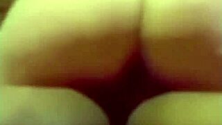 Hot Babe Rubs Pussy While Riding Huge Dick for Wet Orgasm