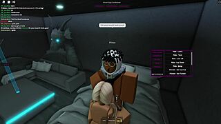 White girl dominates massive black cock roughly