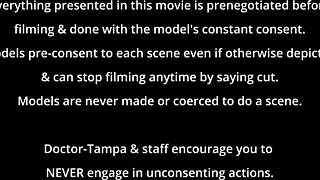 Whoa, Tampa University entrance physical with Michelle Anderson's big ass and tits spreading... 😏