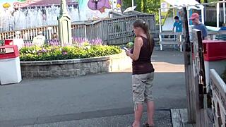 Sweet dreams for the housewife in her quiet evening routine