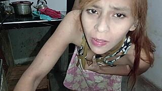 Maid waits without underwear for boss!